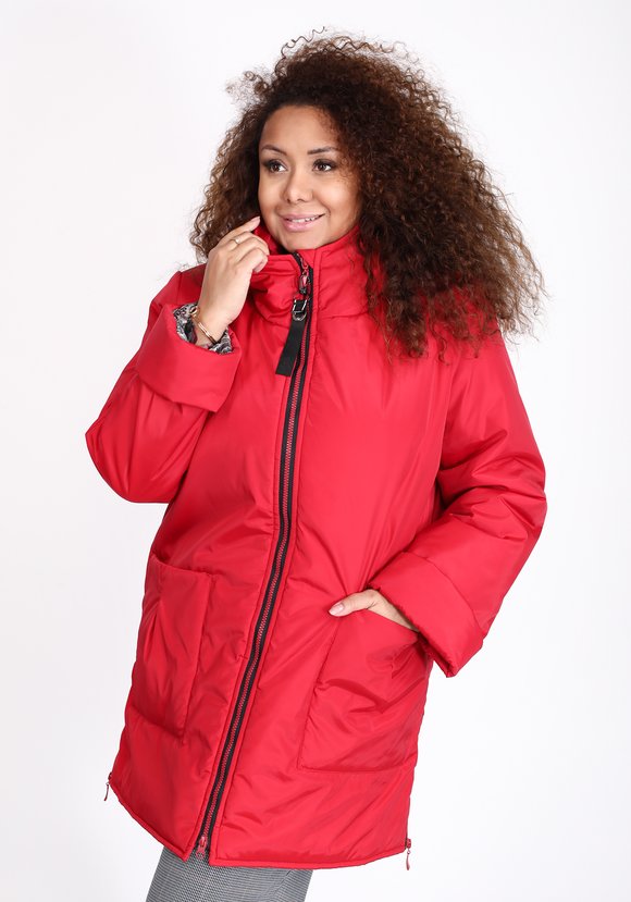 Куртка с капюшоном и накладными карманами шир.  580, рис. 13