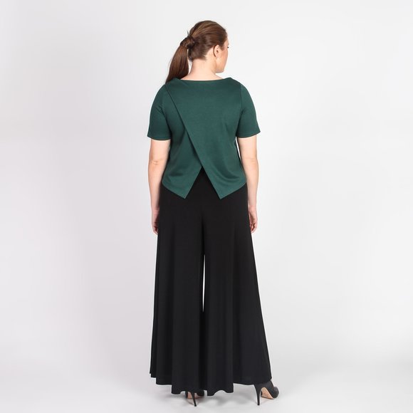 Блуза с запахом на спине шир.  580, рис. 23