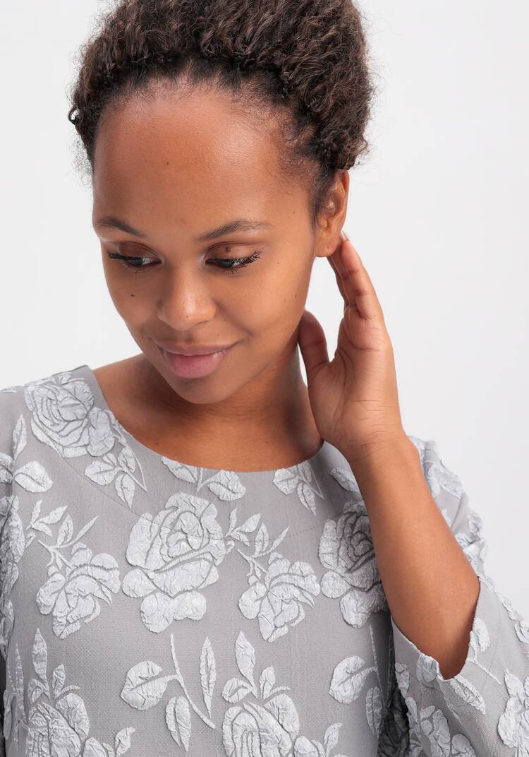 Платье бохо с цветочным принтом шир.  750, рис. 20