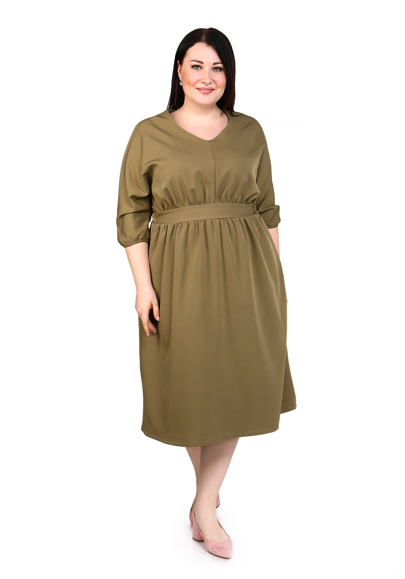 Платье "Чарующая красота" Vivienne Mare, размер 52, цвет сиреневый - фото 6