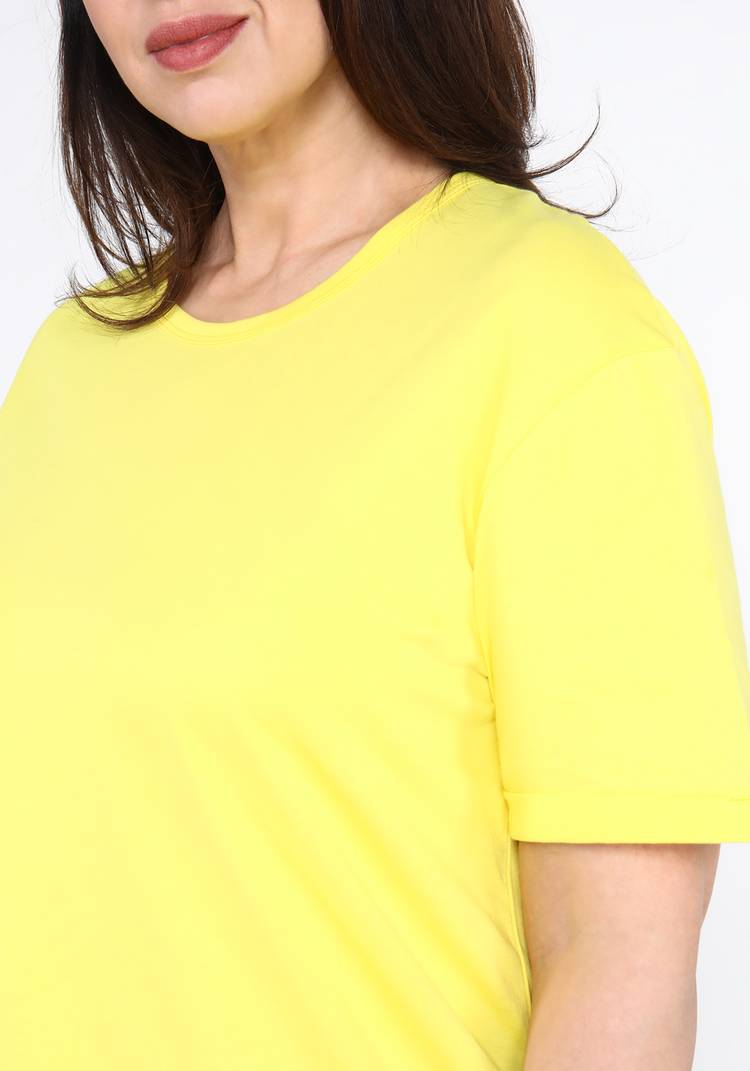 Футболка базовая однотонная шир.  750, рис. 4