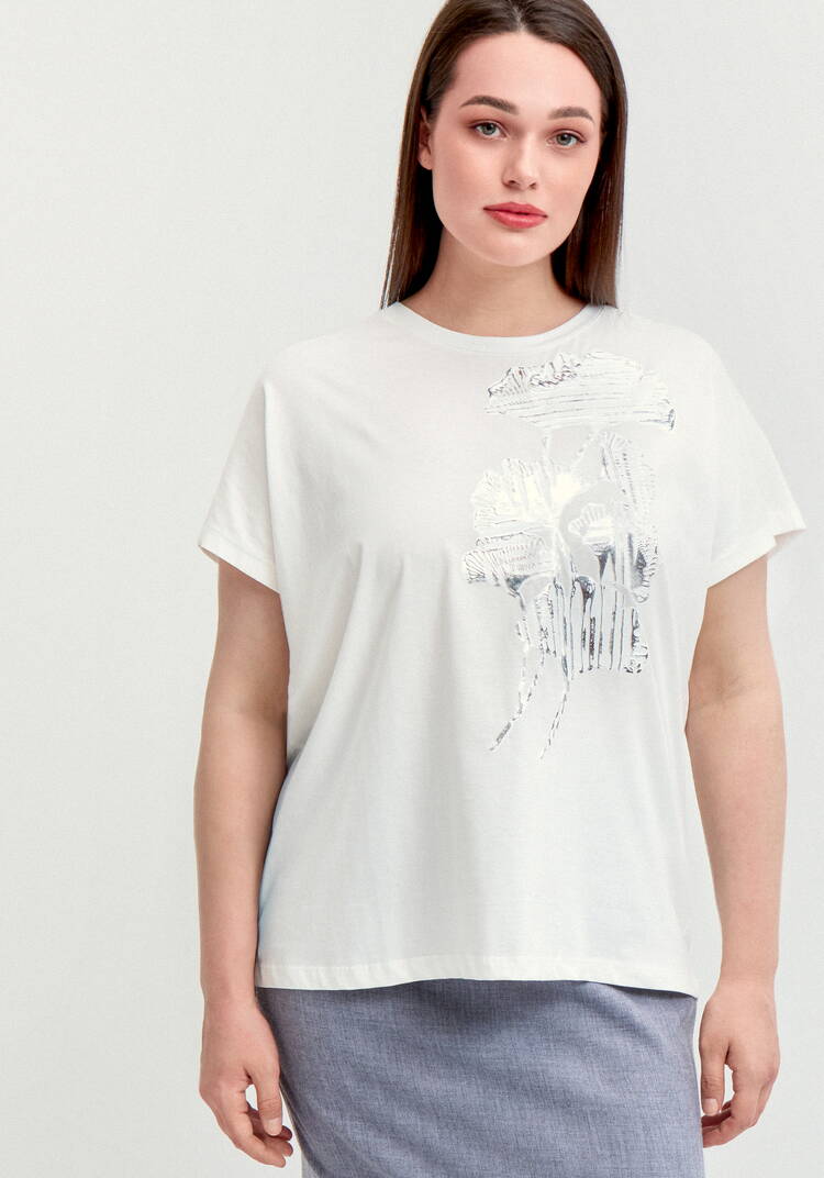 Футболка с металлизированным напылением шир.  750, рис. 4