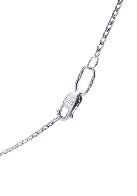 Цепь  серебряная  Двойной ромб шир.  580, рис. 3