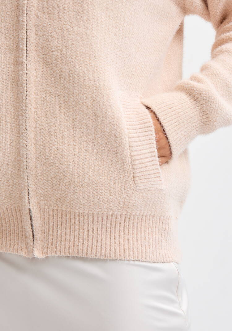 Кардиган на молнии с капюшоном Амели шир.  750, рис. 6