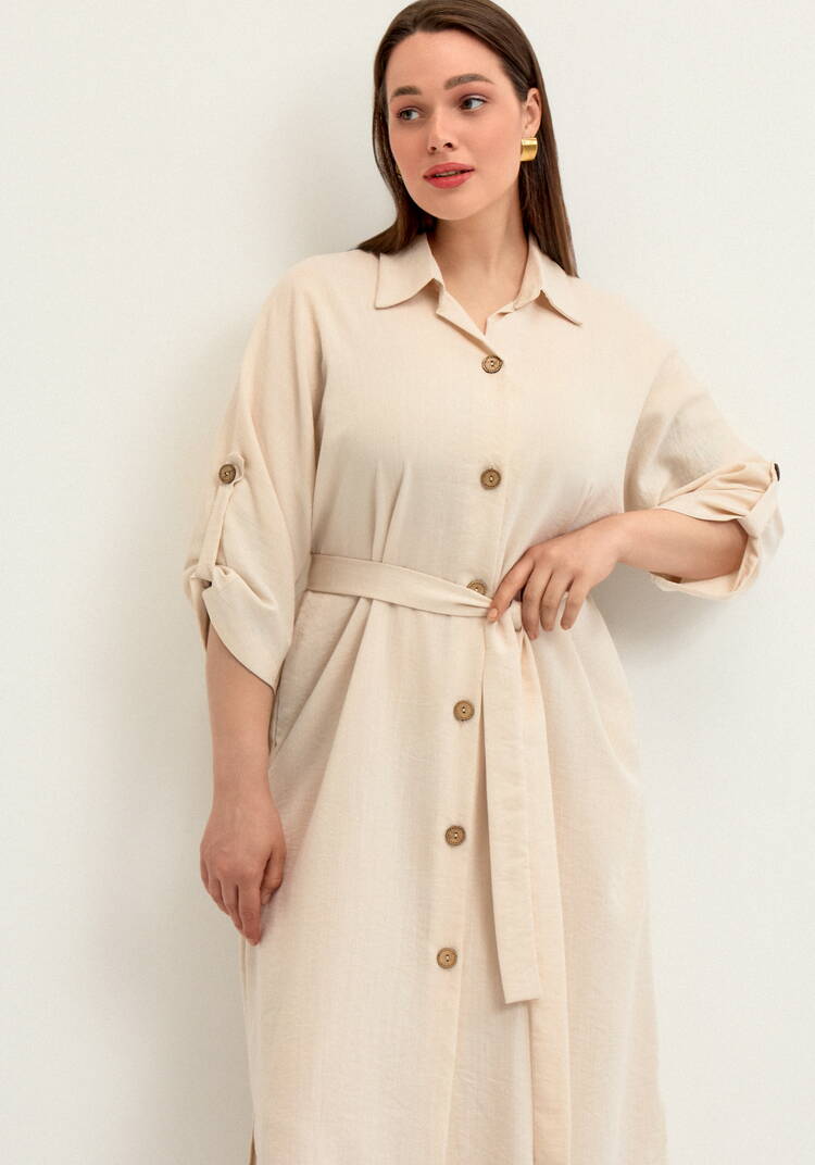 Платье-рубашка Виктория шир.  750, рис. 19