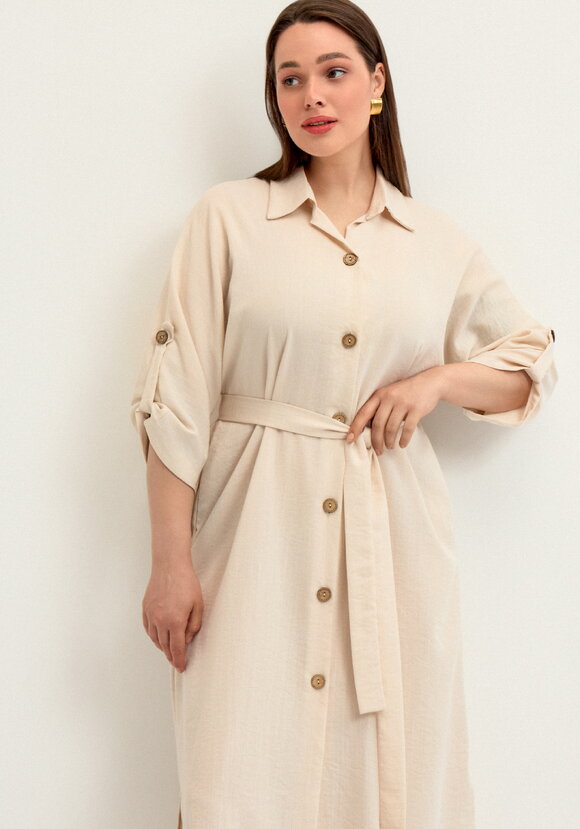 Платье-рубашка Виктория шир.  580, рис. 19