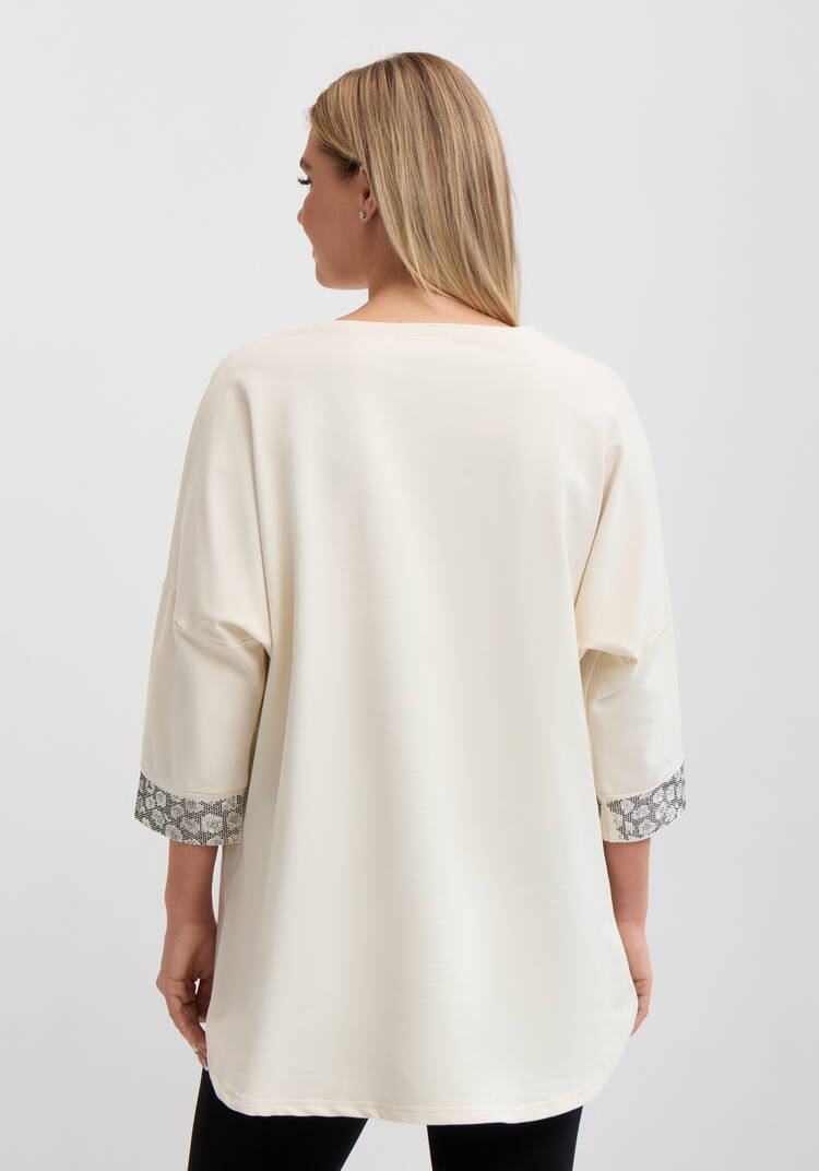 Туника со стразами Эмилия шир.  750, рис. 9