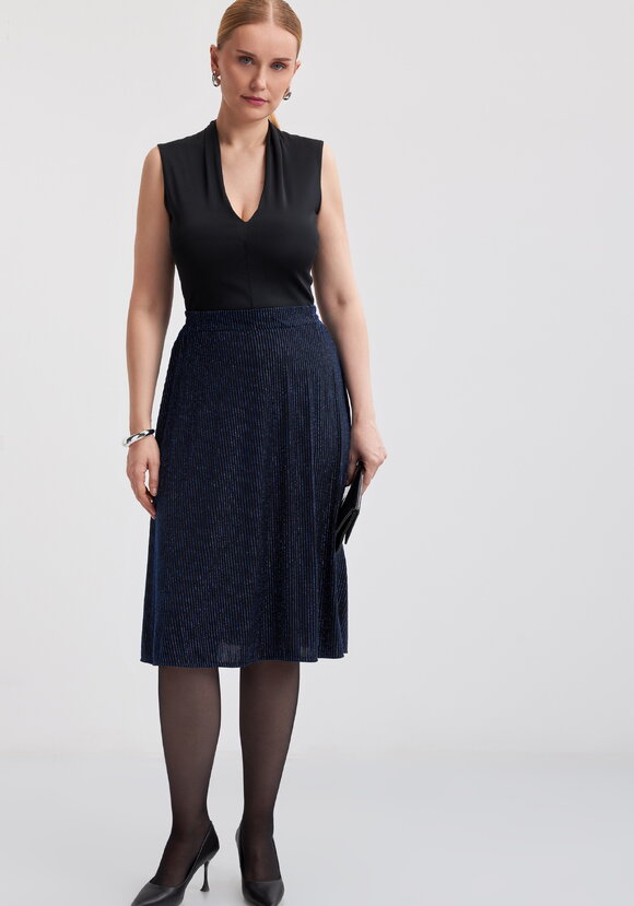 Юбка полусолнце с люрексом шир.  580, рис. 1