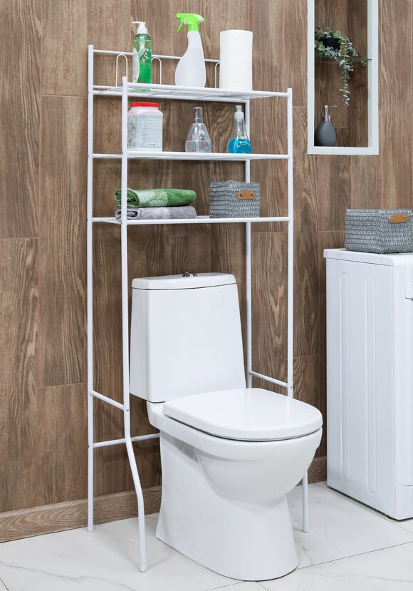 Универсальная напольная 3-х ярусная полка шир.  580, рис. 1