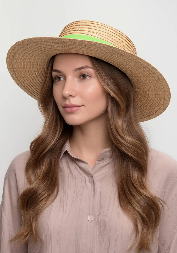 Шляпа соломенная Оливия шир.  750, рис. 1