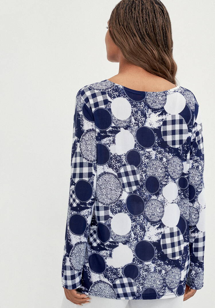 Лонгслив Эмилия шир.  750, рис. 19