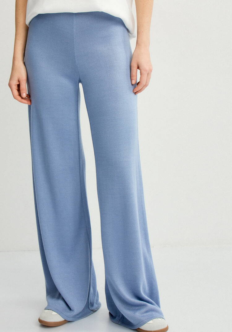 Брюки палаццо свободного кроя шир.  750, рис. 20