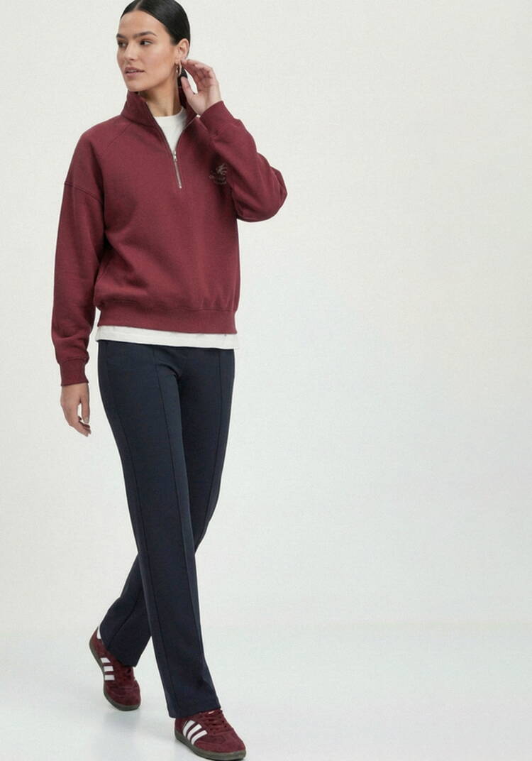 Брюки прямые cо стрелками шир.  750, рис. 7