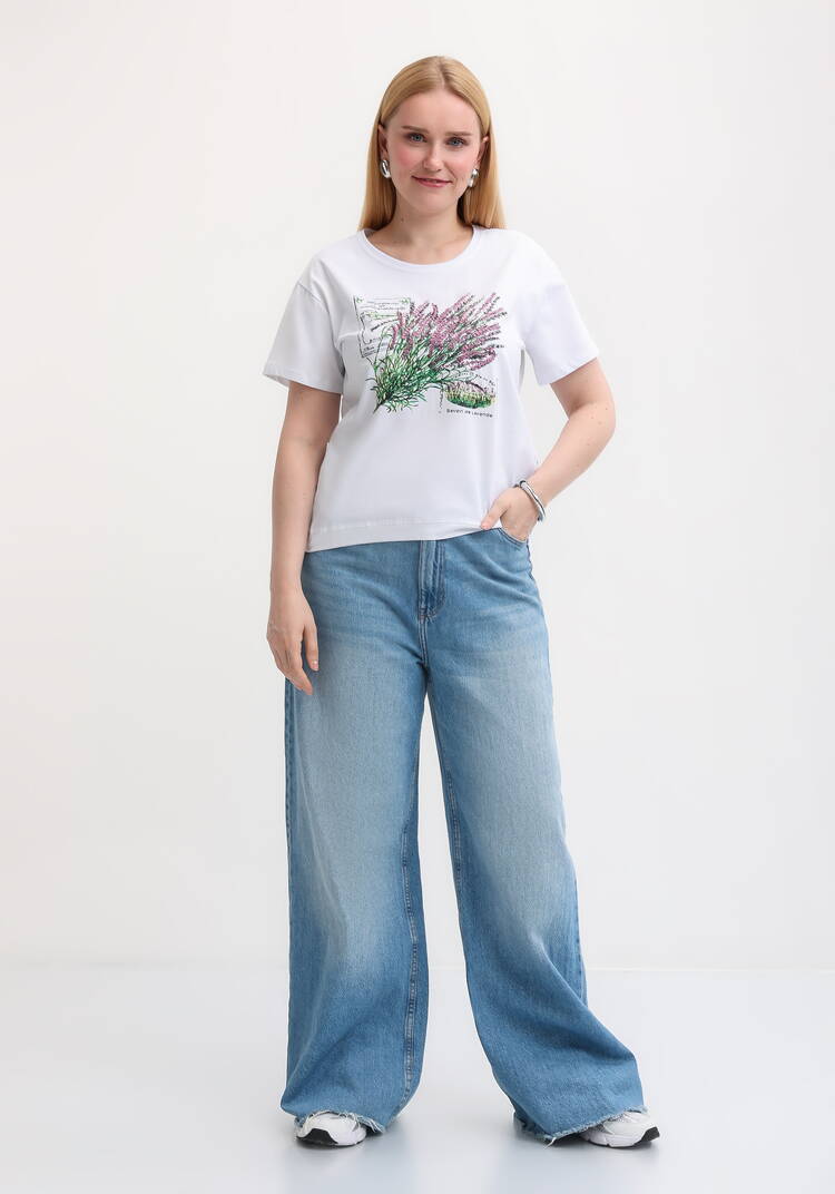 Футболка с вышивкой шир.  750, рис. 8