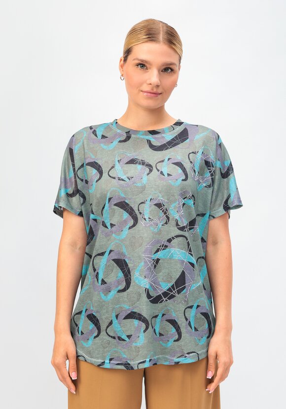 Футболка со стразами Фиби шир.  580, рис. 4