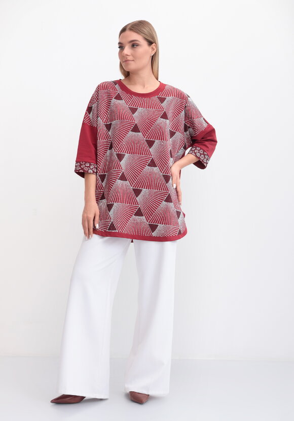 Блуза Мерцание звёзд шир.  580, рис. 2