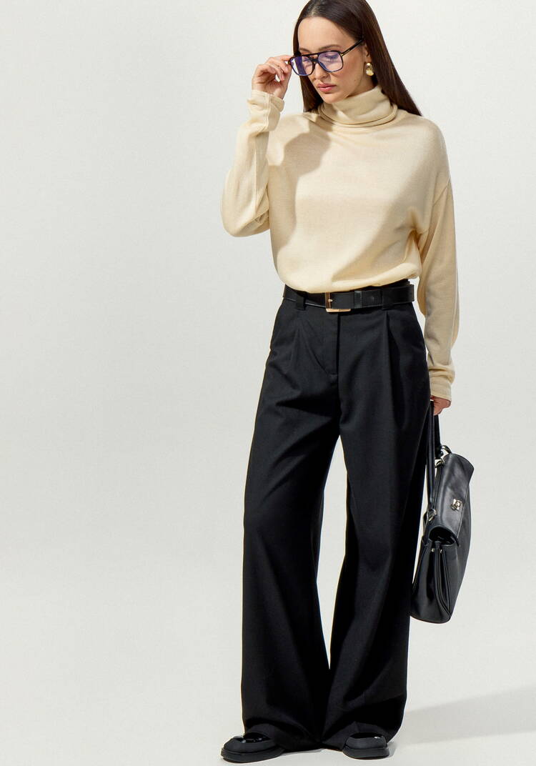 Удлиненная туника с воротником хомут шир.  750, рис. 9