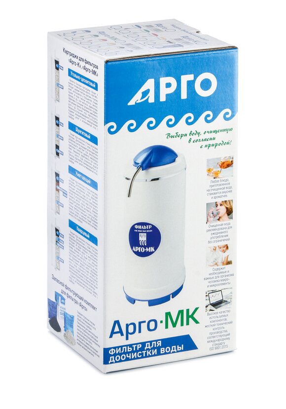 Настольный проточный фильтр шир.  580, рис. 4