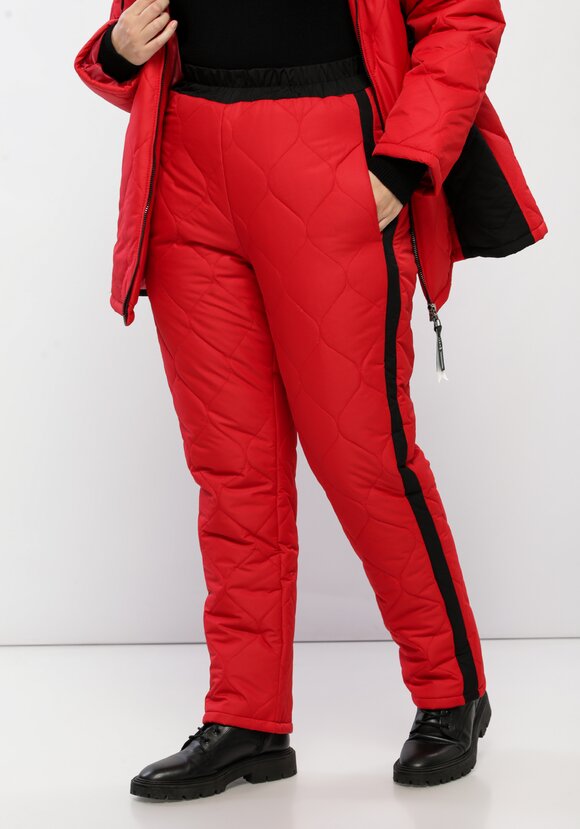 Брюки утепленные с лампасами шир.  580, рис. 11