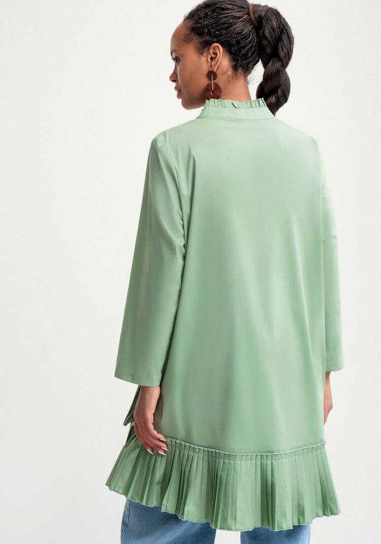 Туника с плиссированным воланом шир.  750, рис. 12