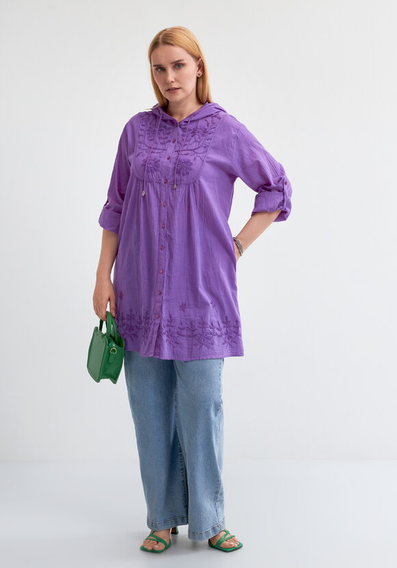 Блуза из индийского хлопка Анита шир.  580, рис. 2