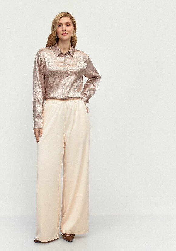 Брюки широкие трикотажные шир.  580, рис. 16