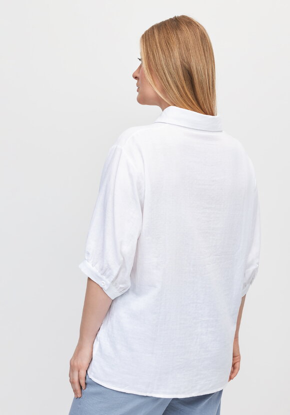 Блуза с принтом Гармония природы шир.  580, рис. 3