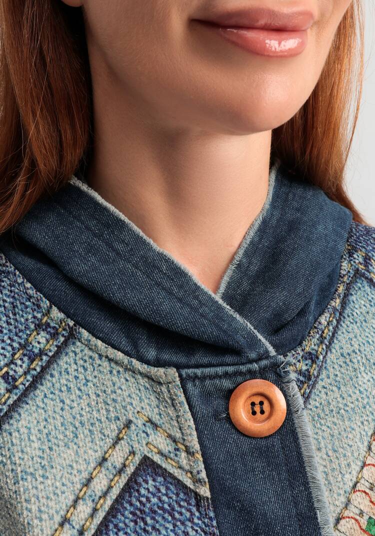 Джинсовая куртка Райли шир.  750, рис. 14