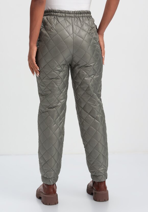 Брюки стёганые утеплённые шир.  580, рис. 11