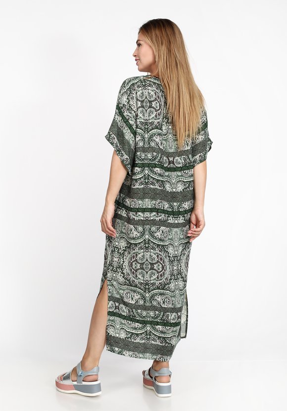 Платье Стильный узор шир.  580, рис. 2