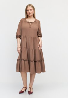 Платье однотонное Кристи