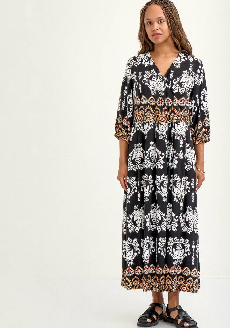 Платье с  рисунком шир.  750, рис. 4