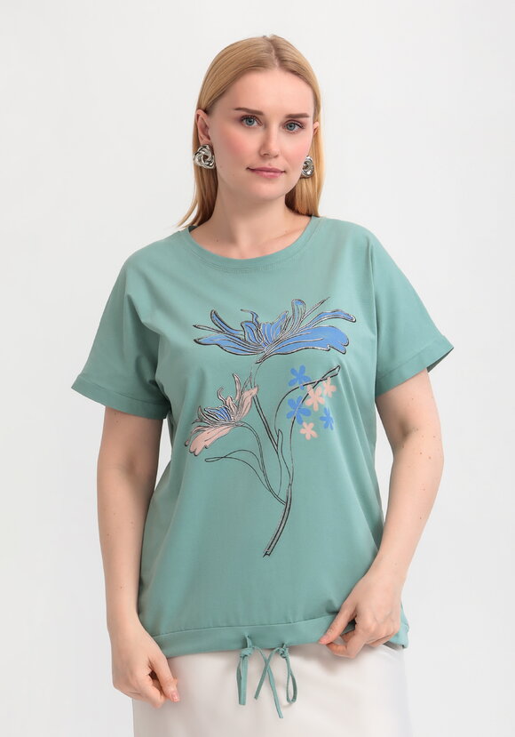 Блуза Рената шир.  580, рис. 21