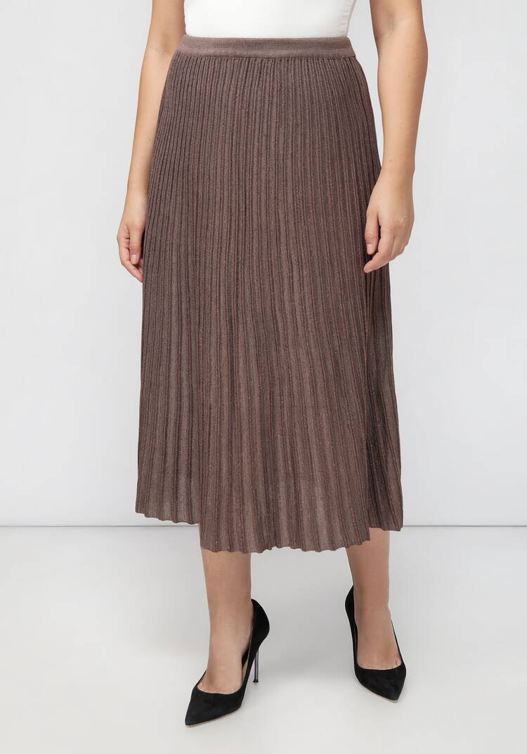 Юбка миди с метанитью шир.  750, рис. 17