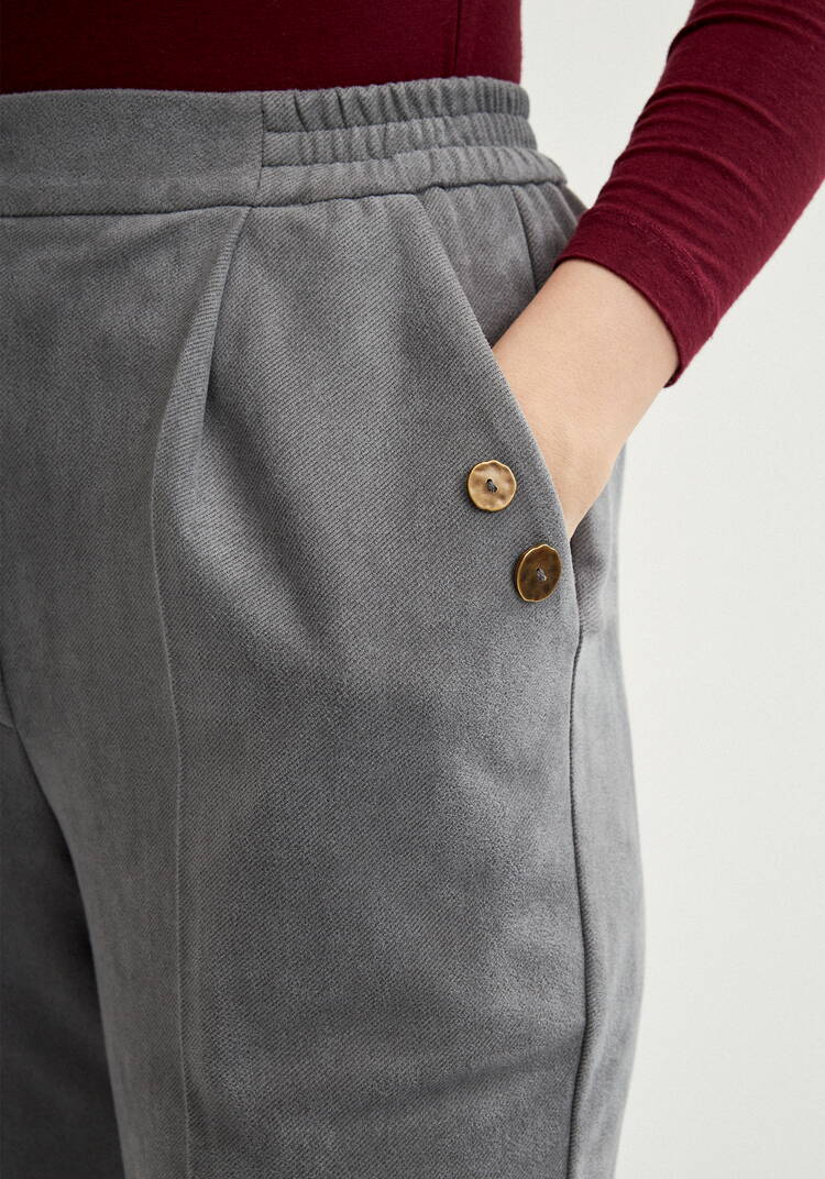 Брюки на резинке Аида шир.  750, рис. 14