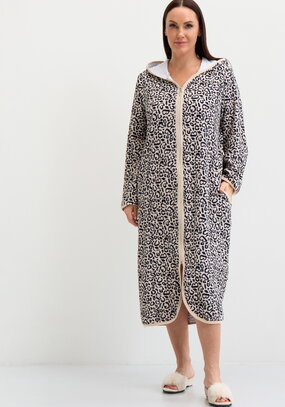 Халат махровый с капюшоном