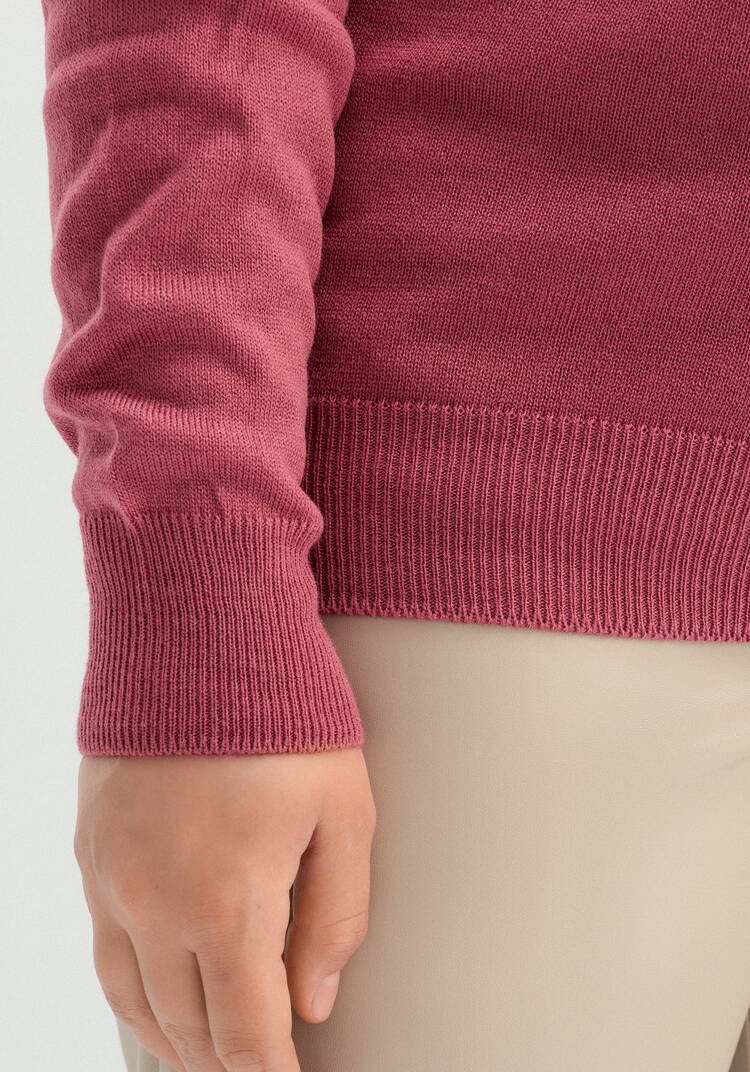 Джемпер прямого силуэта с высоким воротом шир.  750, рис. 14