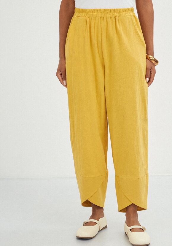 Брюки-тюльпан на резинке шир.  580, рис. 12