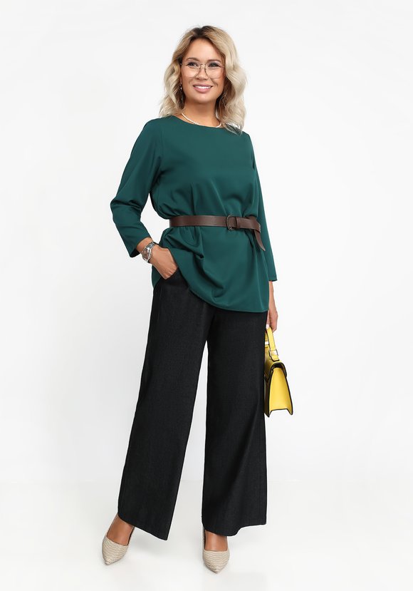 Туника Спокойный силуэт шир.  580, рис. 1