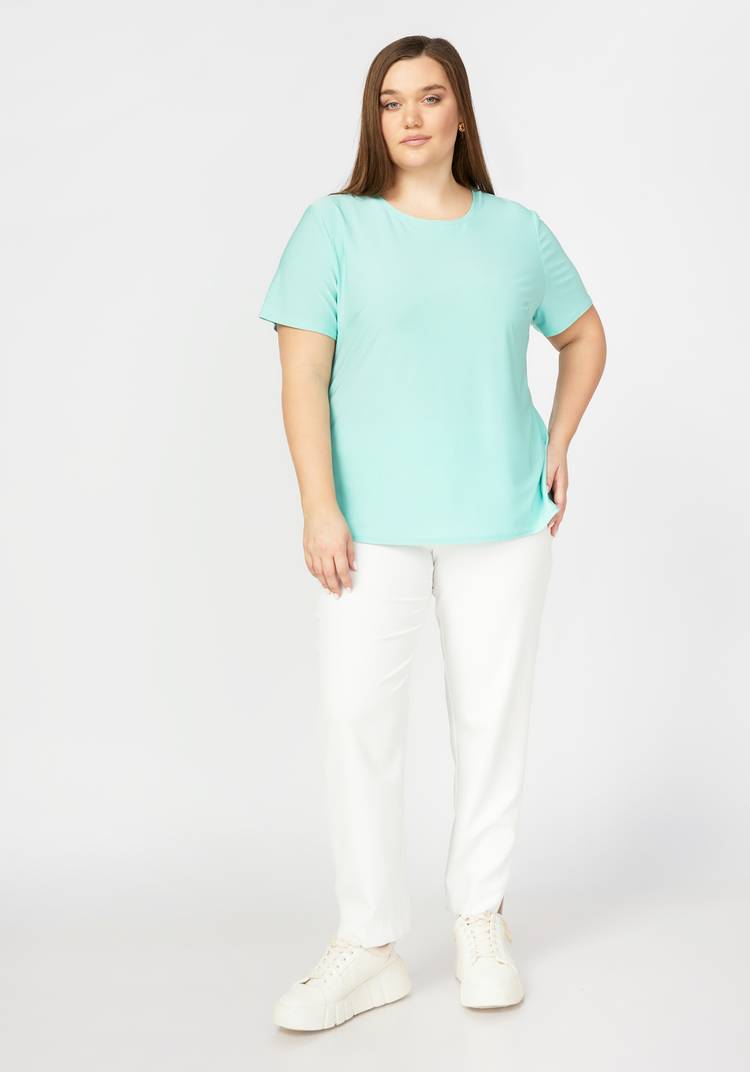 Футболка женская с коротким рукавом шир.  750, рис. 3