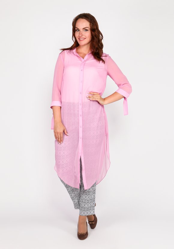 Комплект: туника и топ шир.  580, рис. 9