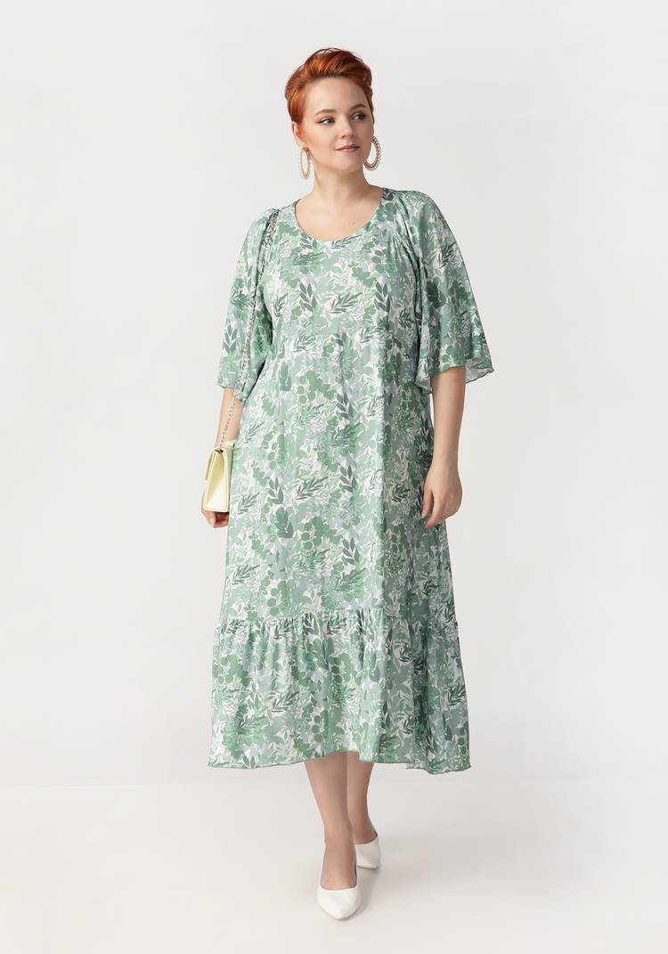 Платье Скромная улыбка шир.  750, рис. 3