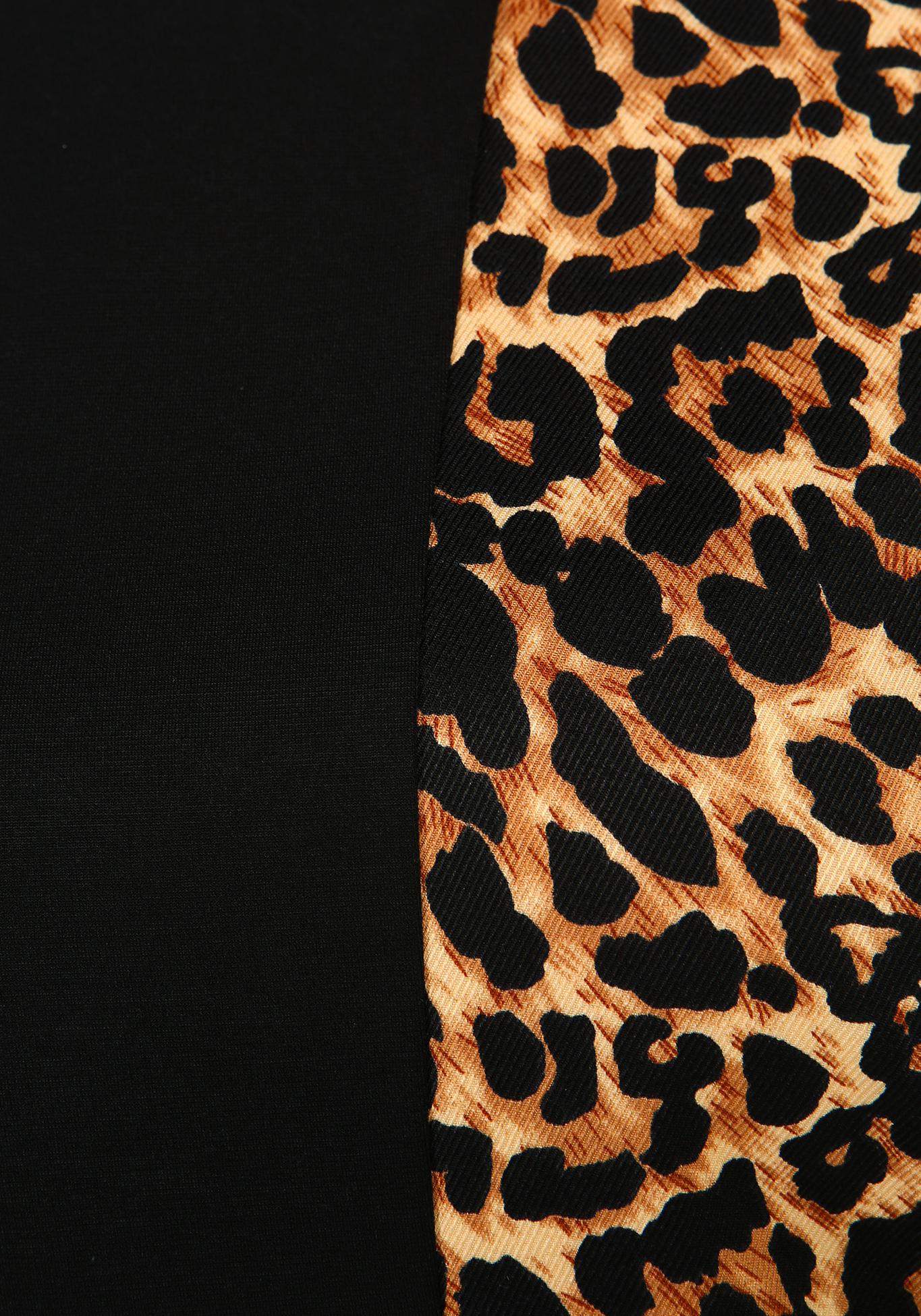 Блуза трикотажная с леопардовым принтом Elletto Life, размер 48, цвет коричневый - фото 5