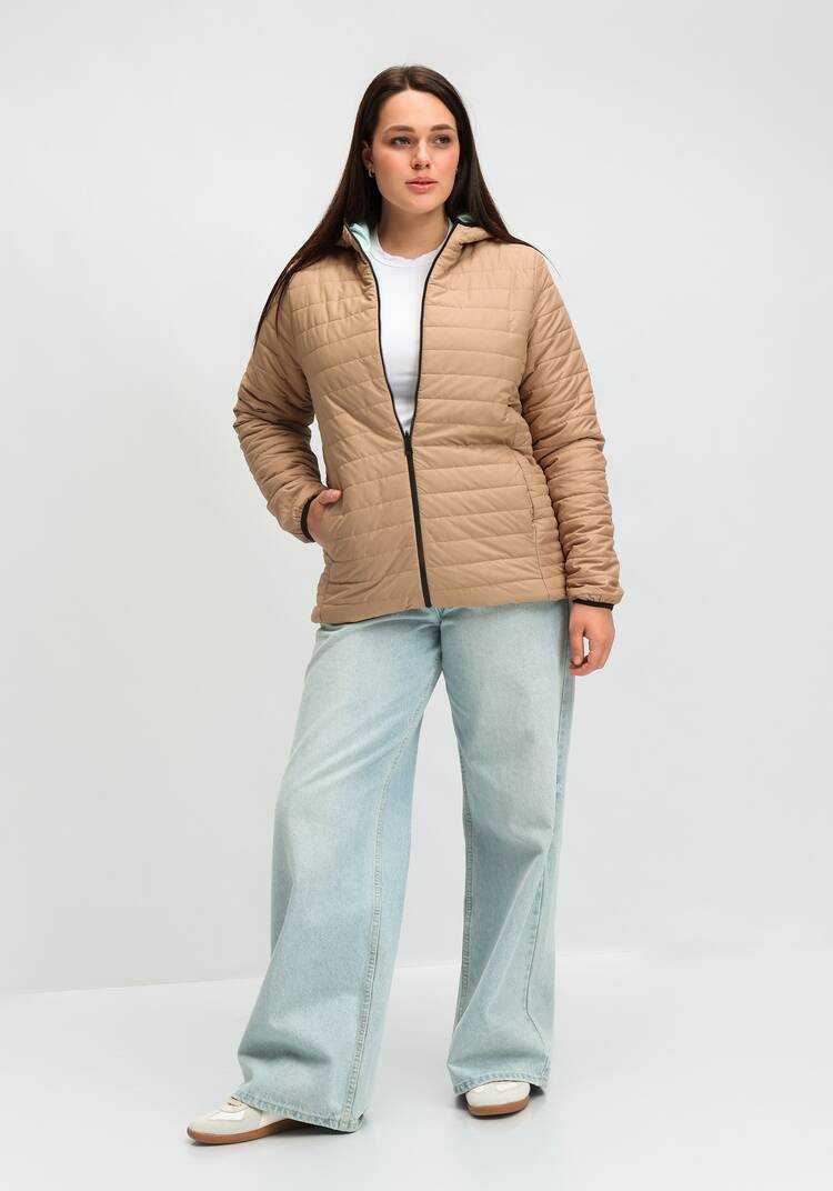 Куртка двухсторонняя с капюшоном на молнии шир.  750, рис. 19