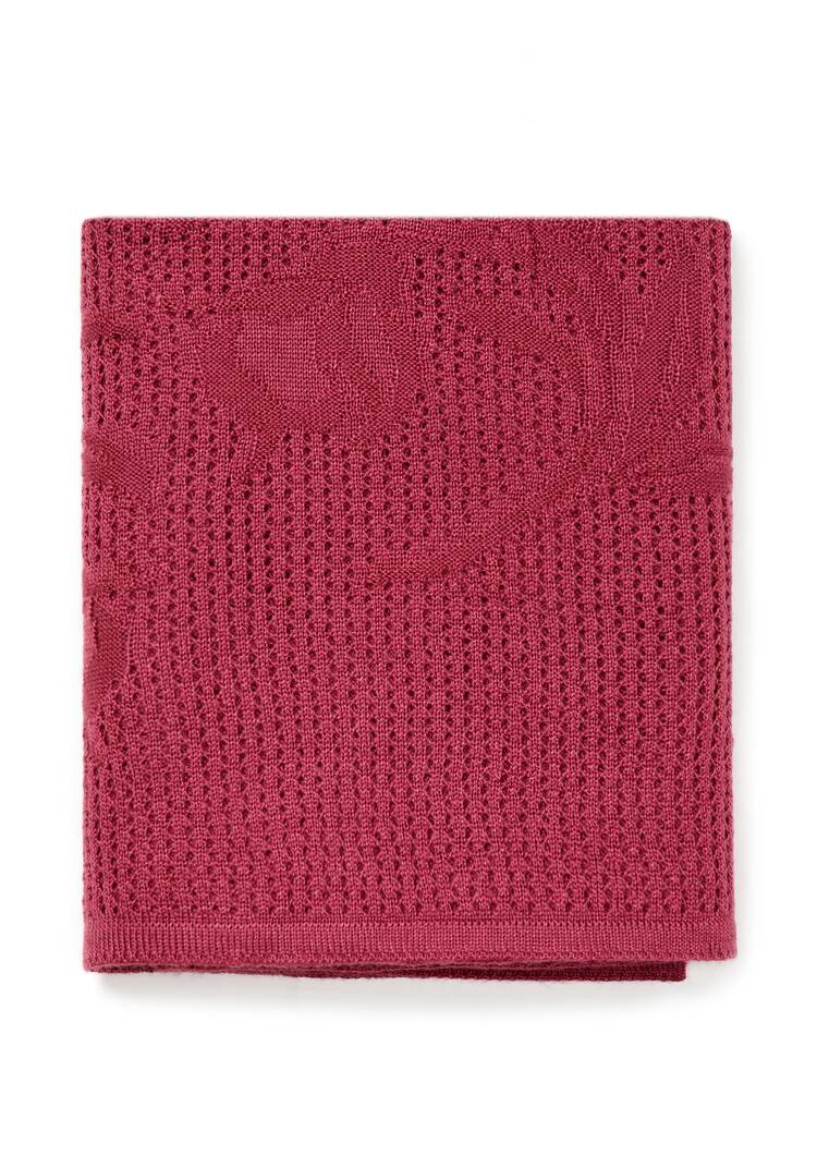 Палантин ажурный из натуральной шерсти шир.  750, рис. 33