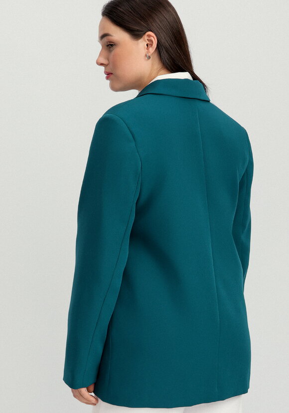 Пиджак однобортный на подкладке шир.  580, рис. 22