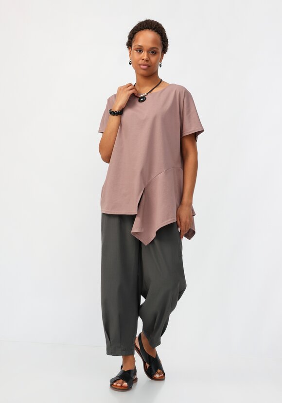 Блуза с асимметричным кроем шир.  580, рис. 10