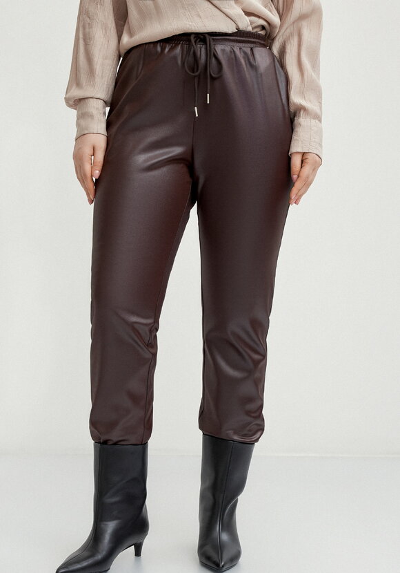 Брюки из трикотажа под кожу шир.  580, рис. 2