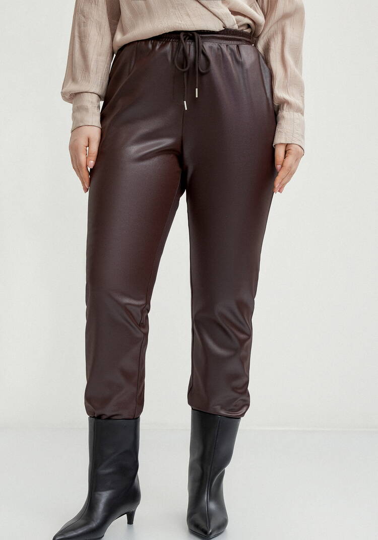 Брюки из трикотажа под кожу шир.  750, рис. 2