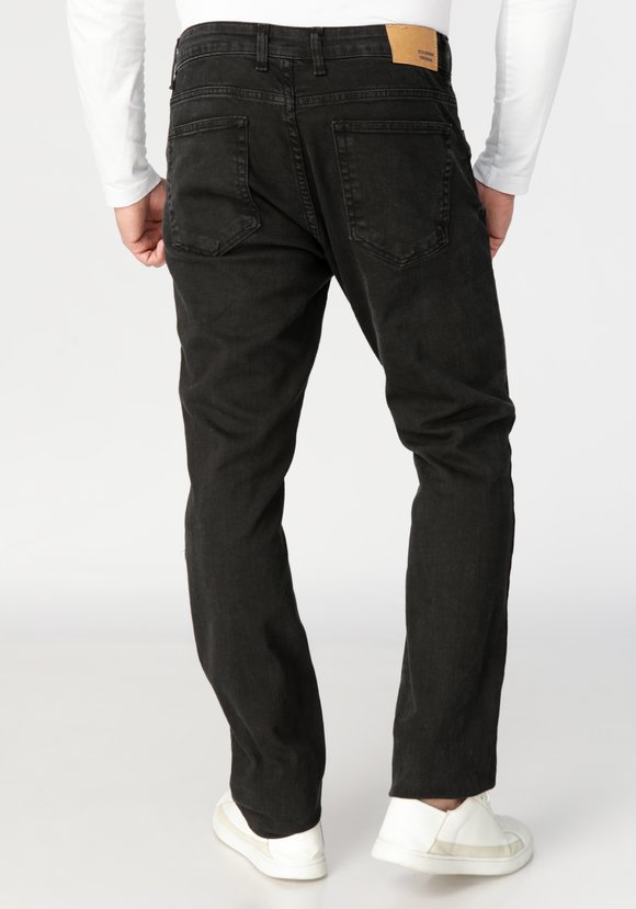 Джинсы прямого кроя шир.  580, рис. 3